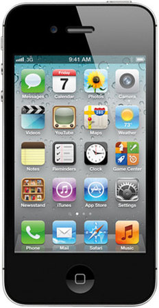 Смартфон APPLE iPhone 4S 16GB Black - Азнакаево