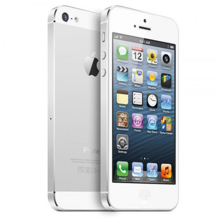 Apple iPhone 5 64Gb white - Азнакаево