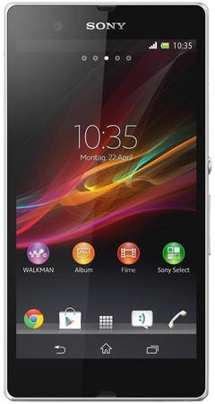 Смартфон Sony Xperia Z White - Азнакаево